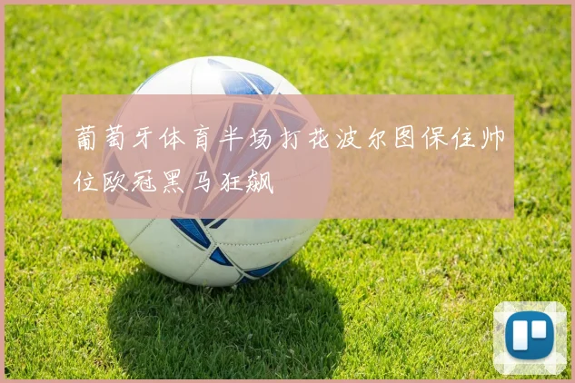 葡萄牙体育半场打花波尔图保住帅位欧冠黑马狂飙